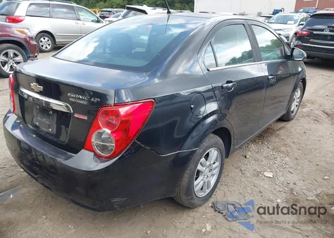 2014 Chevrolet Sonic Lt Auto from USA, damaged, VIN 1G1JC5SB3E4186634